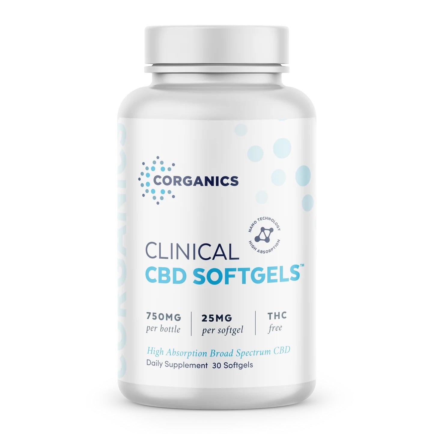 Corganics Clinical CBD Softgels™